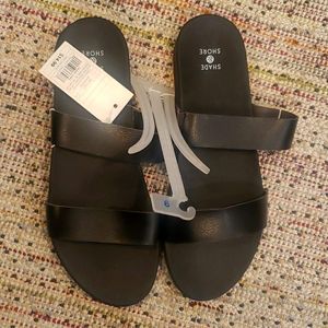 Shade & Shore sandals Black